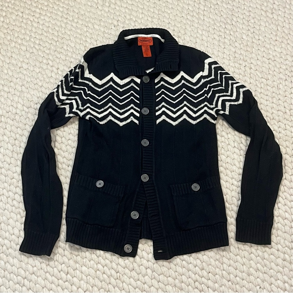 Missoni x Target Wool Blend Chevron Cardigan - Small